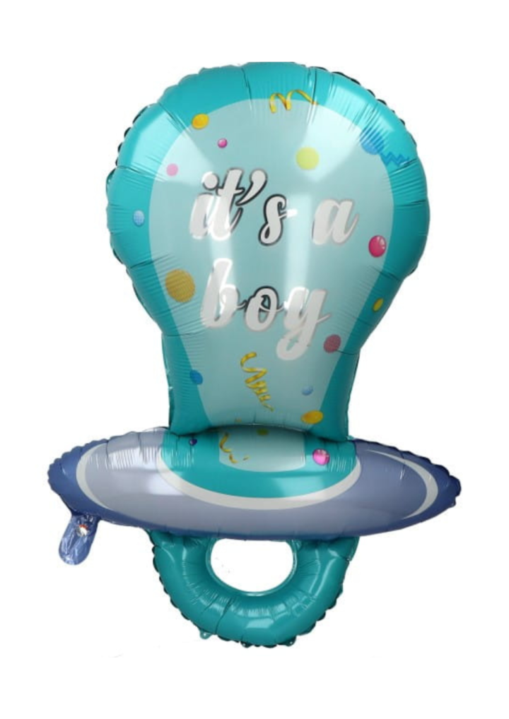 Balon foliowy SMOCZEK niebieski It's a Boy