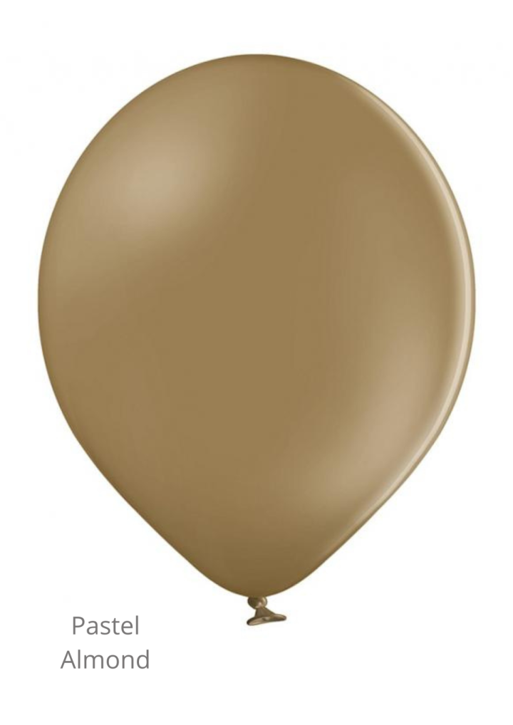 Balon brązowy pastel ALMOND 30cm