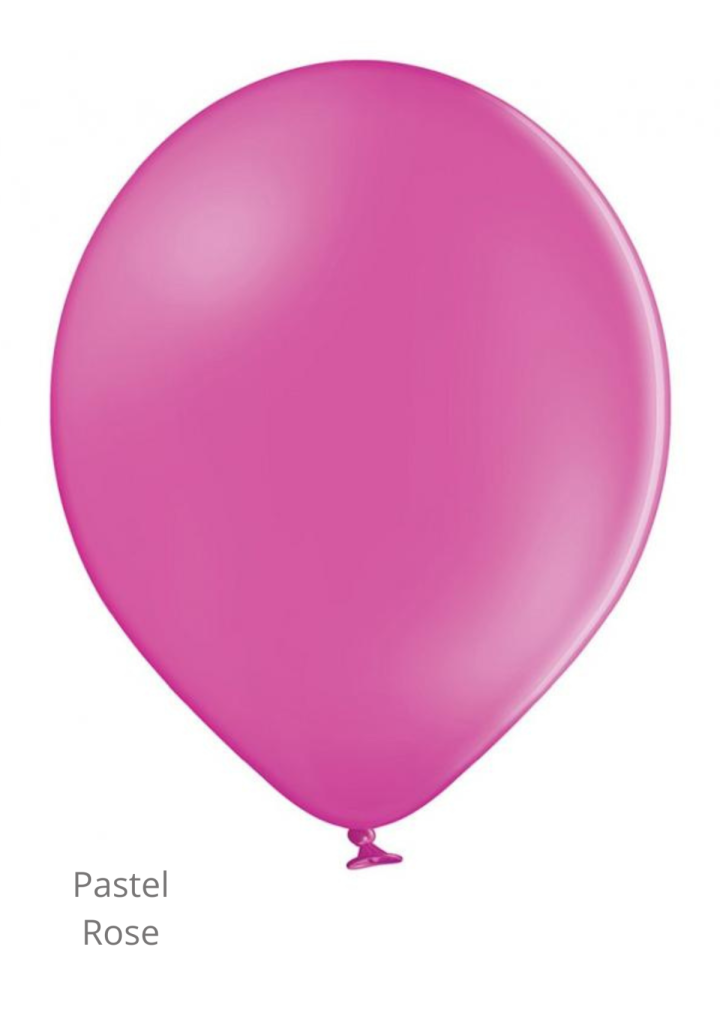 Balon różowy pastel ROSE 30cm