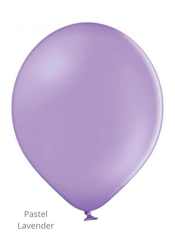 Balon fioletowy pastel LAVENDER 30cm